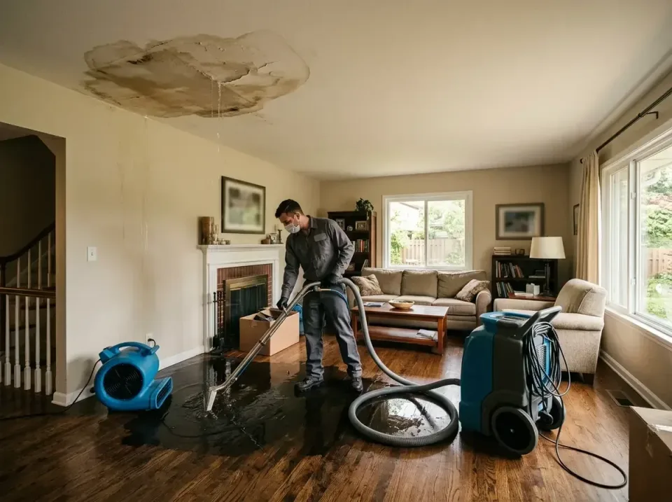 attic-pipe-burst-ceiling-drip-008 — frequently asked questions, Water Damage Restoration & Carpet Care in Warren AFB, WY